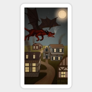 Nightstalker - Village Dragon Sticker